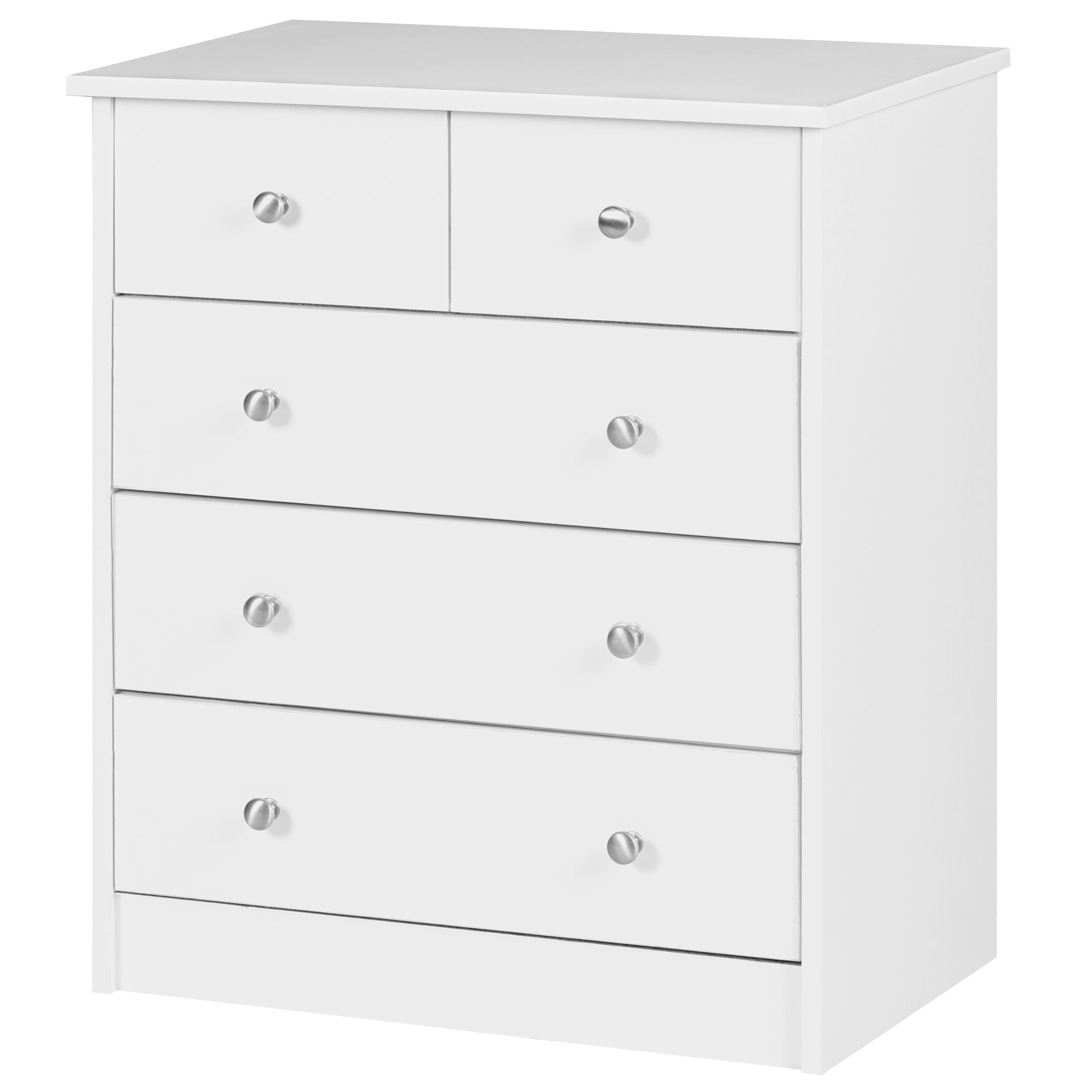 KADIMA DESIGN Moderne Kommode mit 5 Schubladen & Ablage: Stabil, in verschiedenen Stilen, Metallgriffe, pflegeleicht