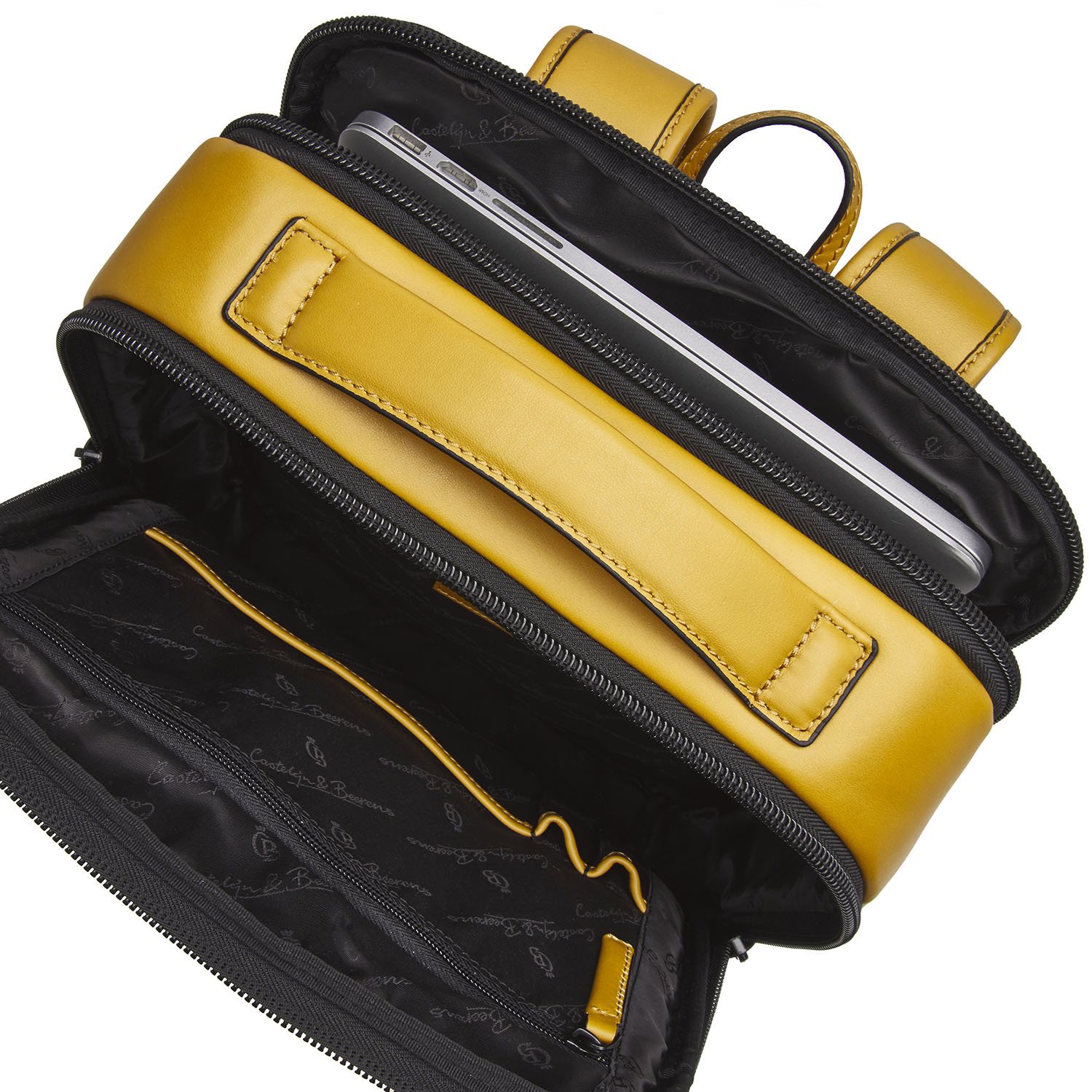 Castelijn & Beerens Nappa X Victor Rugzak 15.6'' + Tablet geel