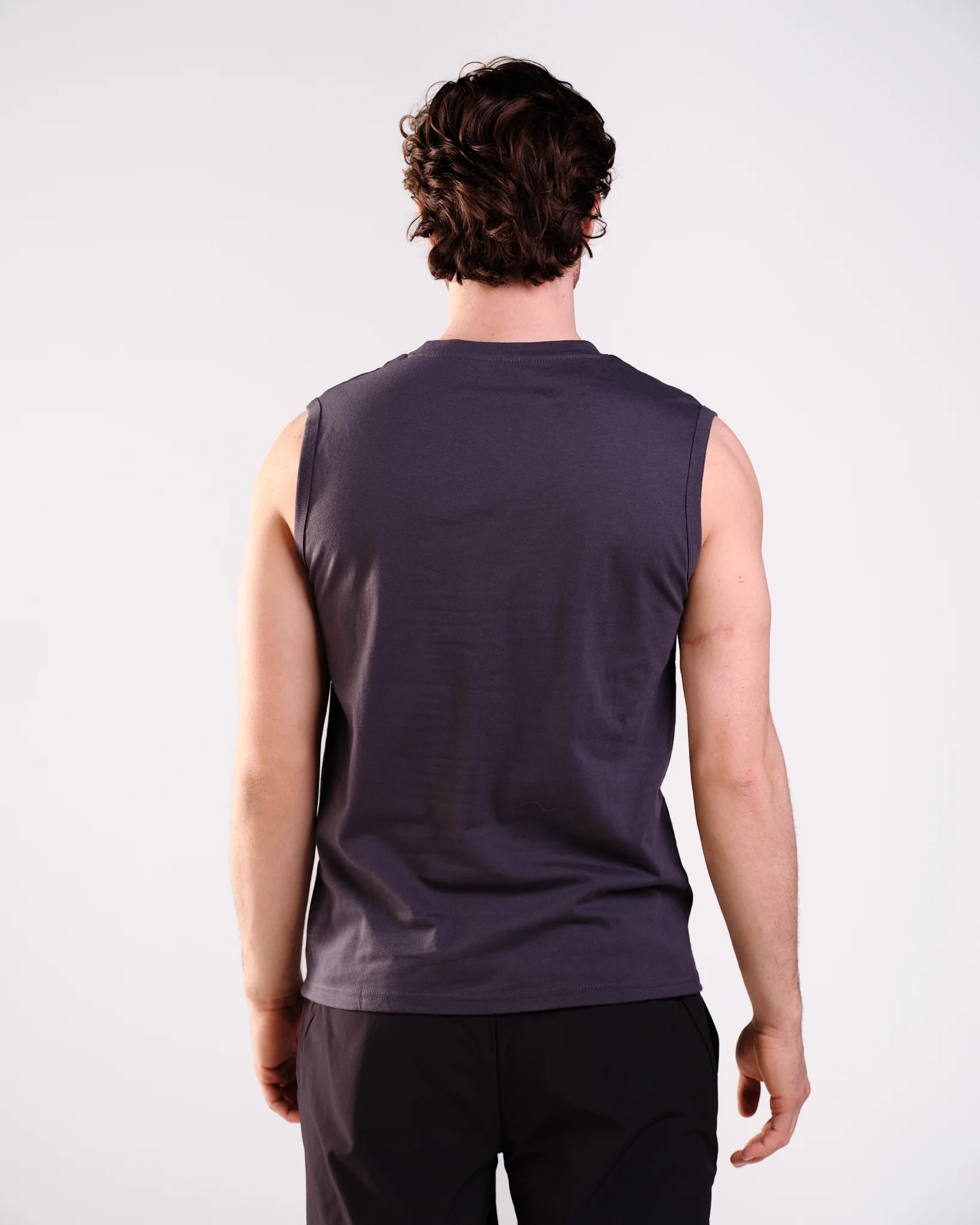 LEVITY Active Logo Tank Dark Navy
