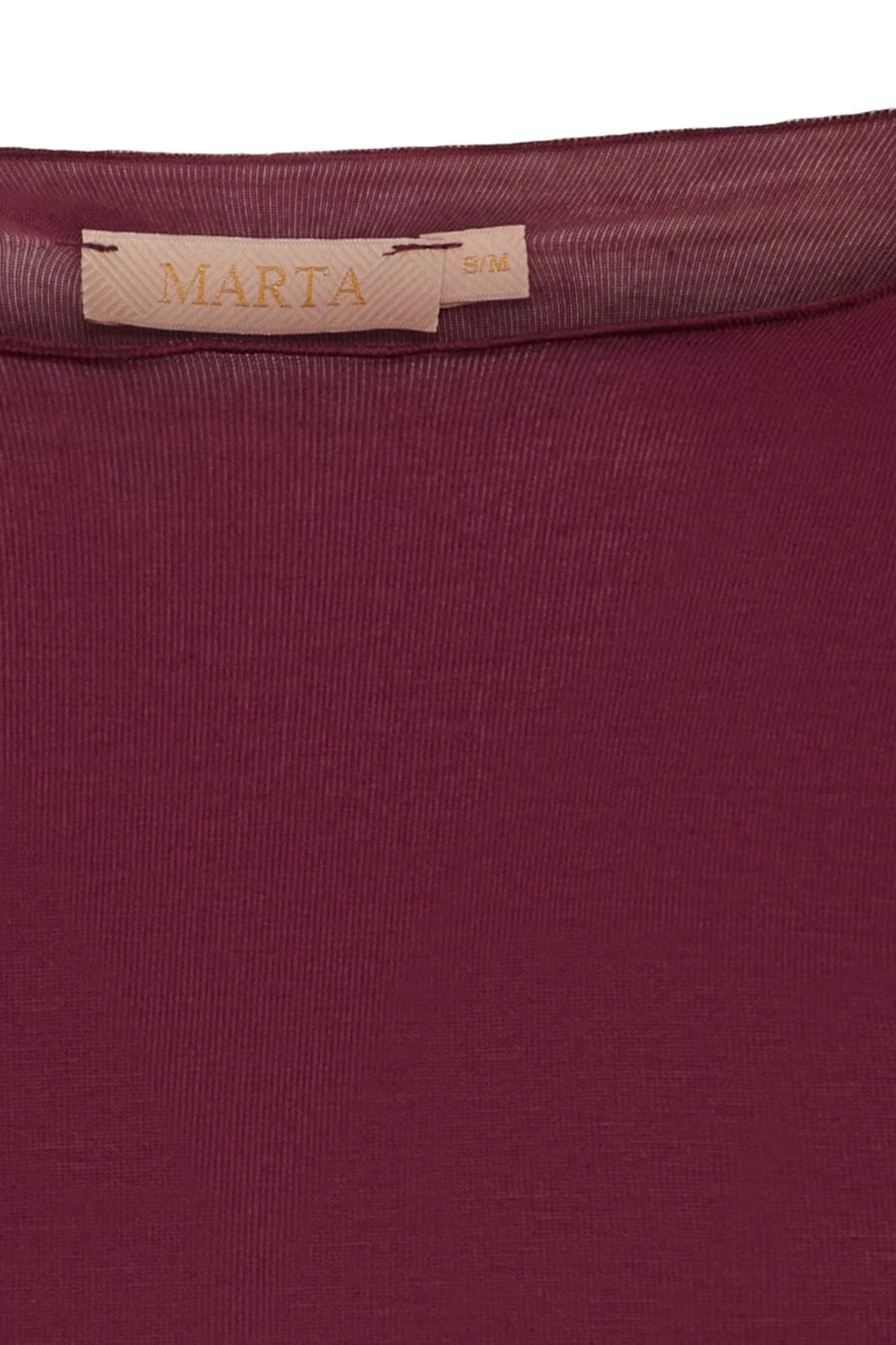 Marta Du Chateau Mdcleonora T-Shirt 5894 wine