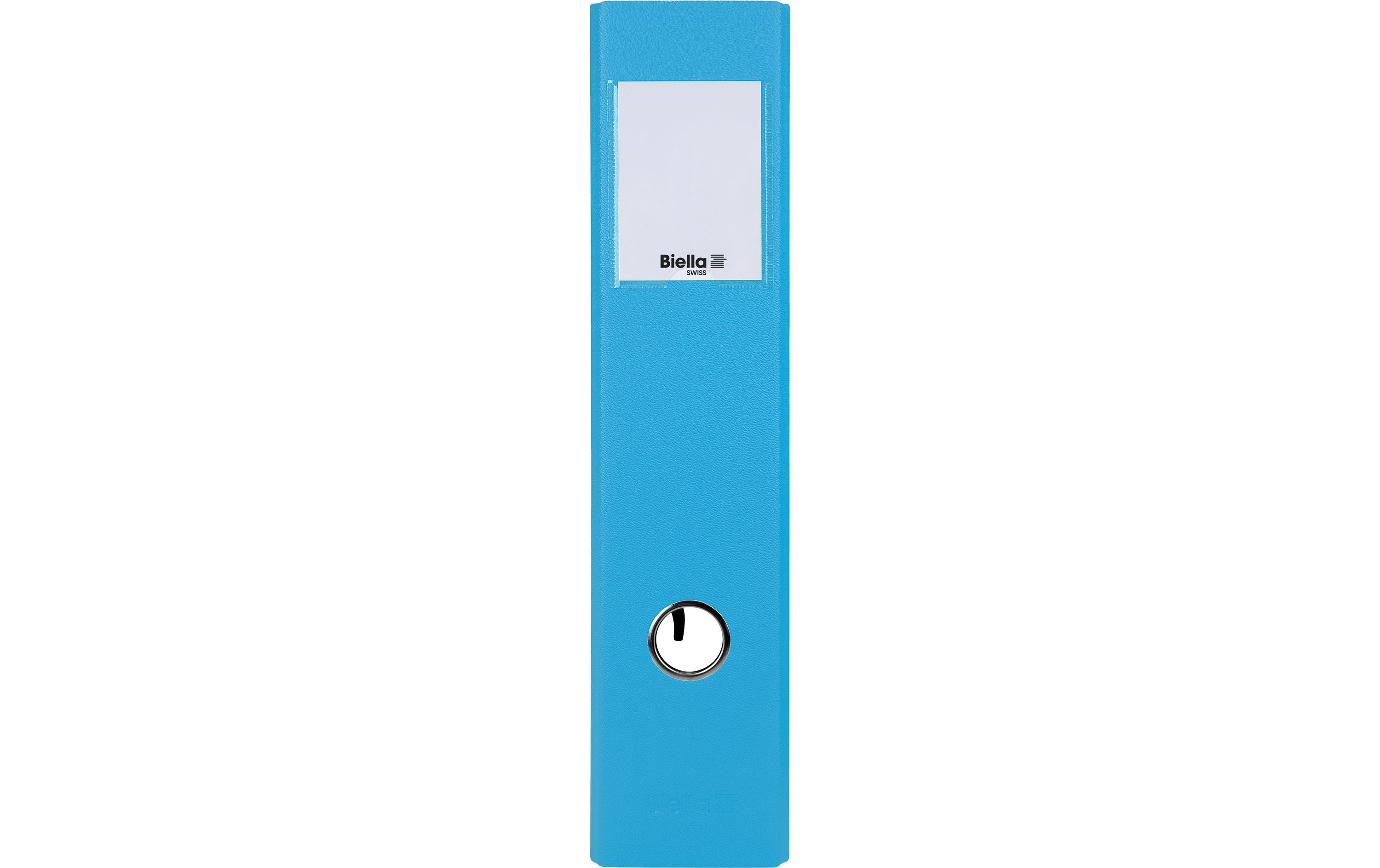 Ordner Plasticolor A4 7 cm, HellblauOrdner mit Strong-Mechanik