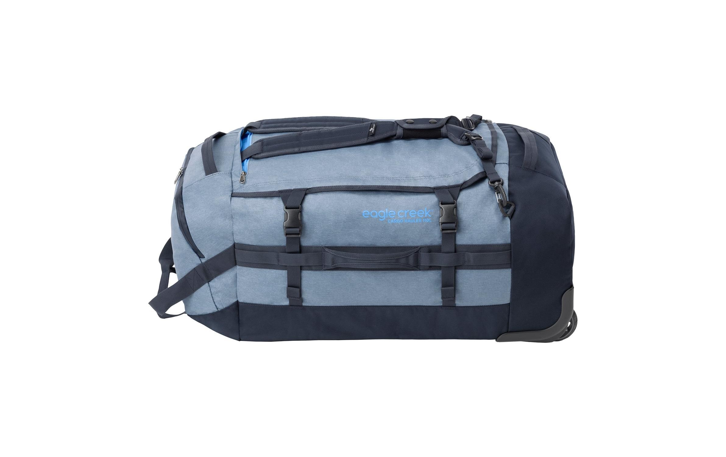 Duffle Bag Cargo Hauler Wheeled 110 l Blau/Grau<br>Wasserabweisender Dufflebag