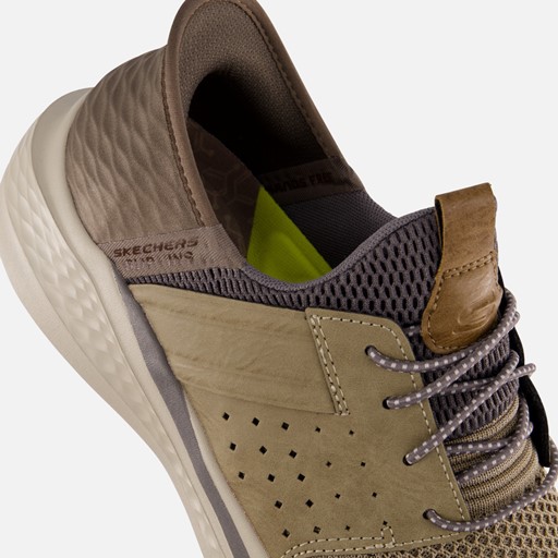 Skechers Slade Ocon Slip-Ins Instappers taupe