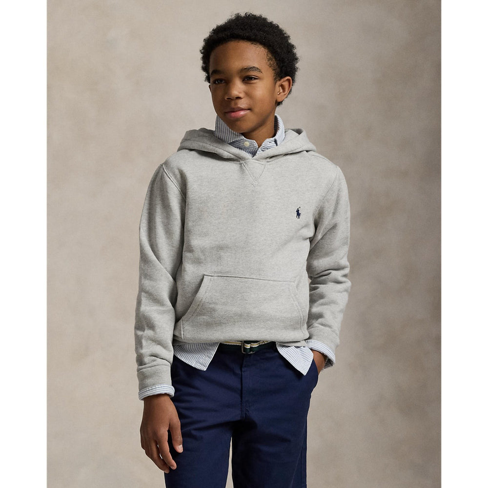 Boy Long Sleeved Hoodie Andover Heather
