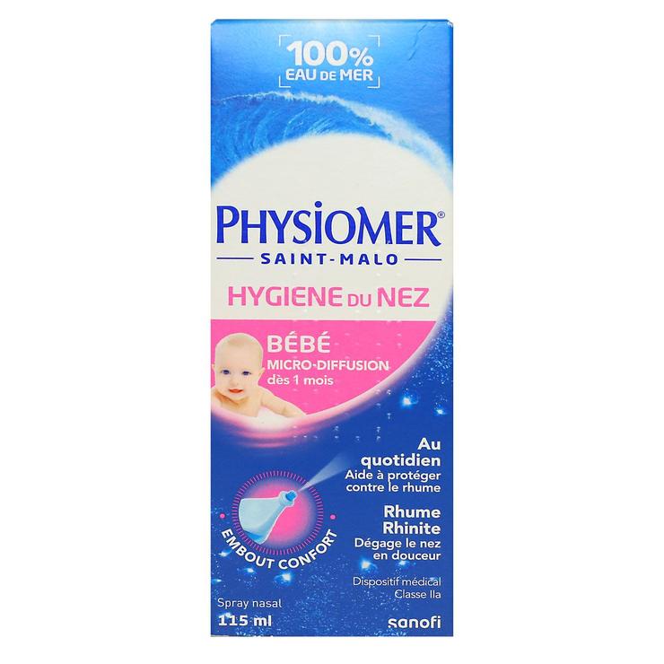 Hygiène du nez nourrissons 115 ml