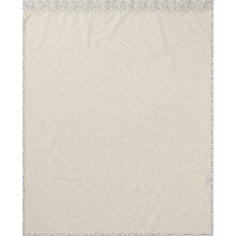 Noppies Laken für die Wiege Botanical crib sheet Colony Blue