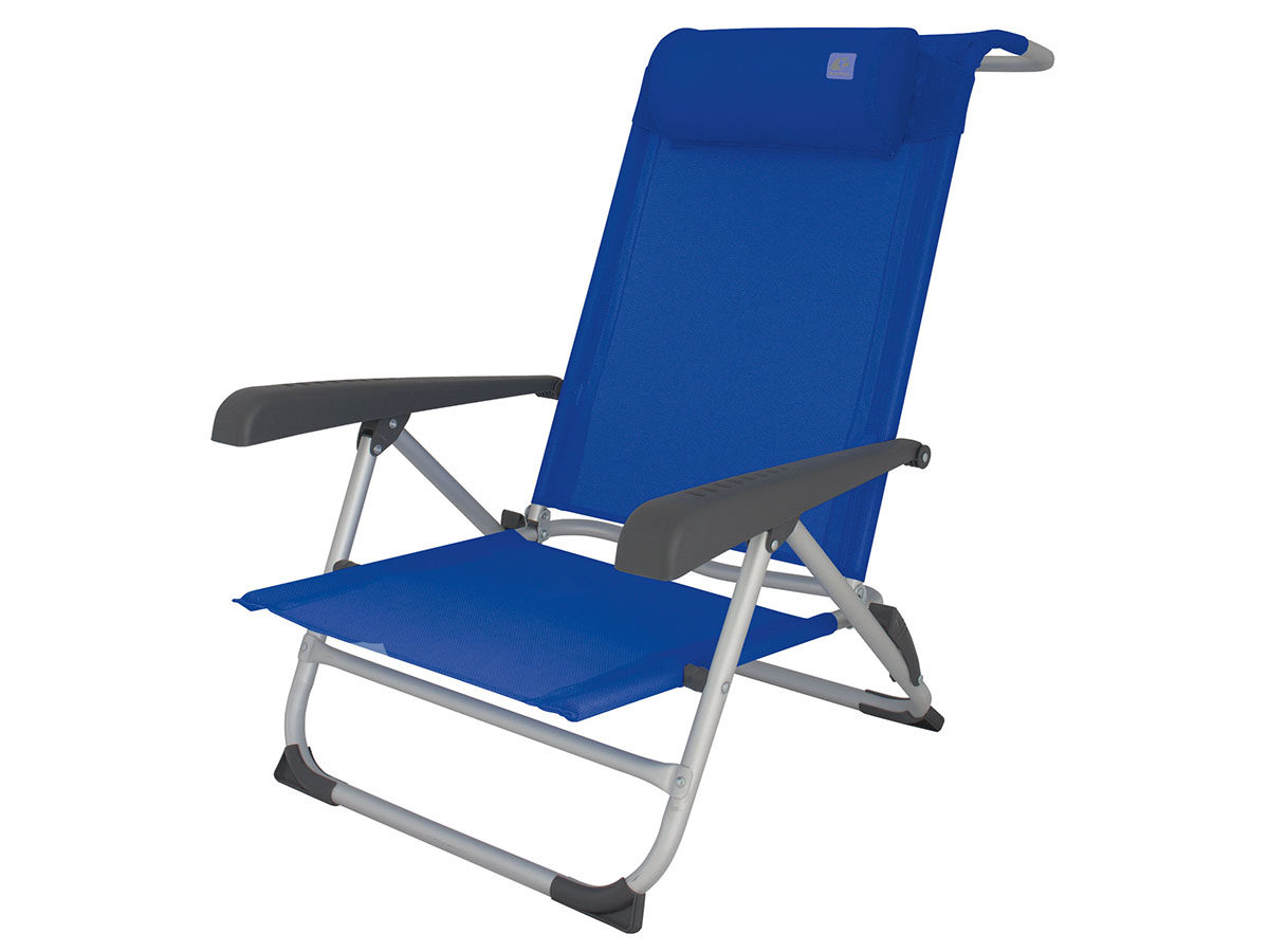 Eurotrail Acapulco strandstoel - Blue
