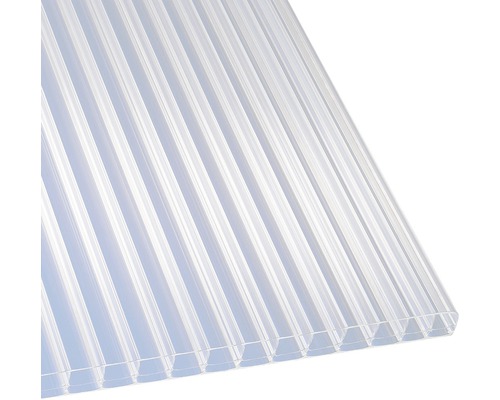 Gutta polycarbonaat holle kamerplaat/wandplaat 20-16 opaalwit 2000 mm x 980 mm x 16 mm