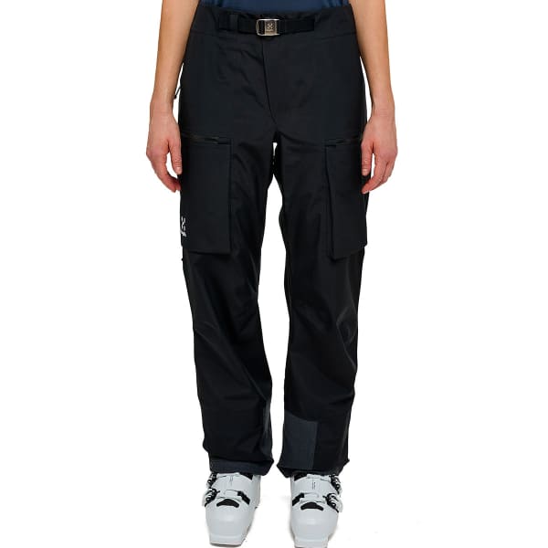 Pantalon ski de randonnée HAGLÖFS VASSI GTX PANT WOMEN TRUE BLACK