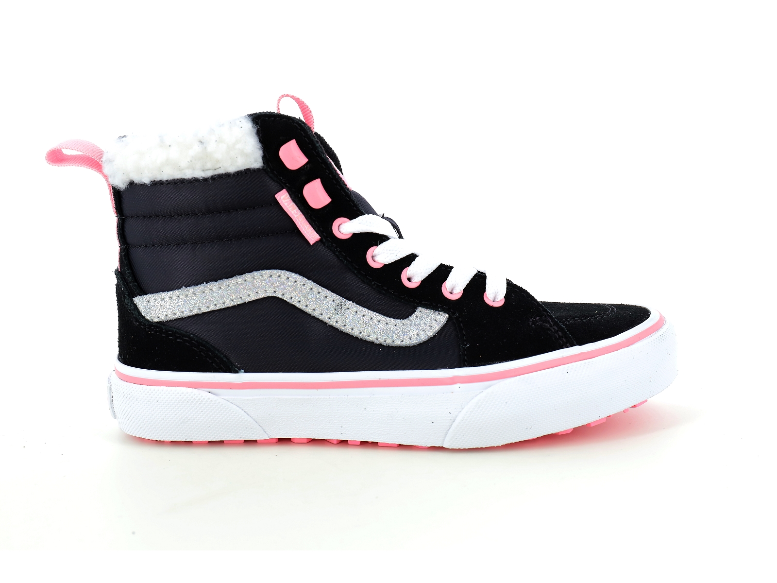 Vans-MY FILMORE HI VANSGUARD Matières combinées Noir Rose