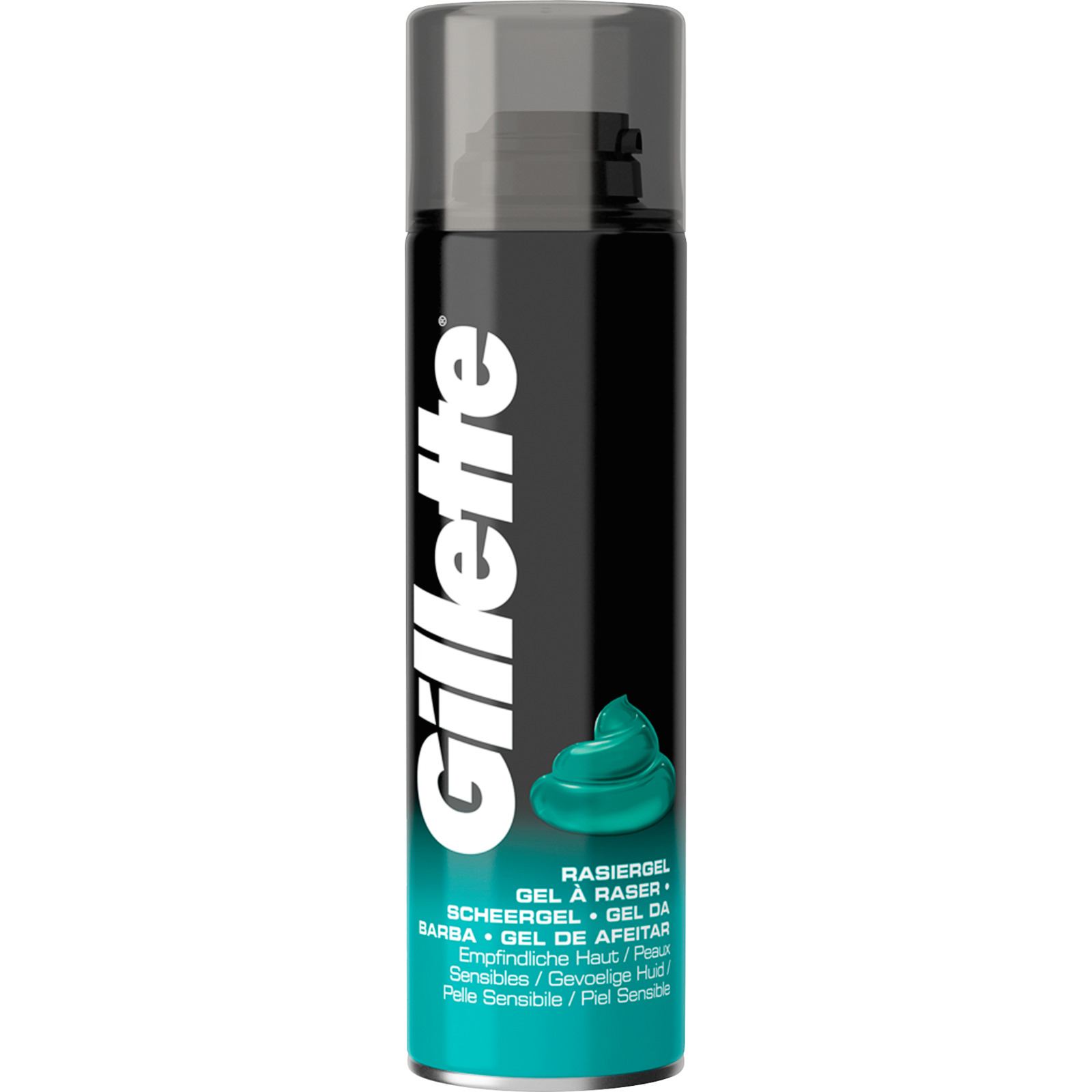 Gillette Rasiergel Classic für empfindliche Haut 2 x 200 ml