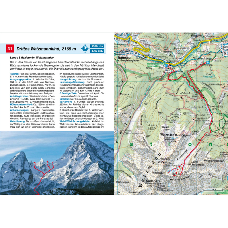 Rother Berchtesgadener, Chiemgauer Alpen Skitourenführer