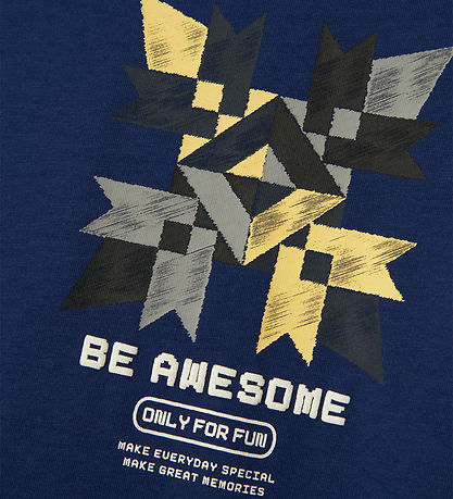 Name It T-shirt - NkmKaraffel - Blåeprint