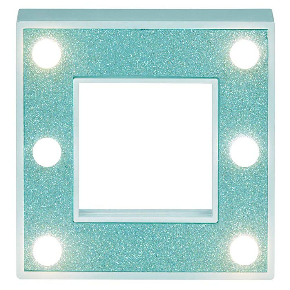 Miroir lumineux à paillettes