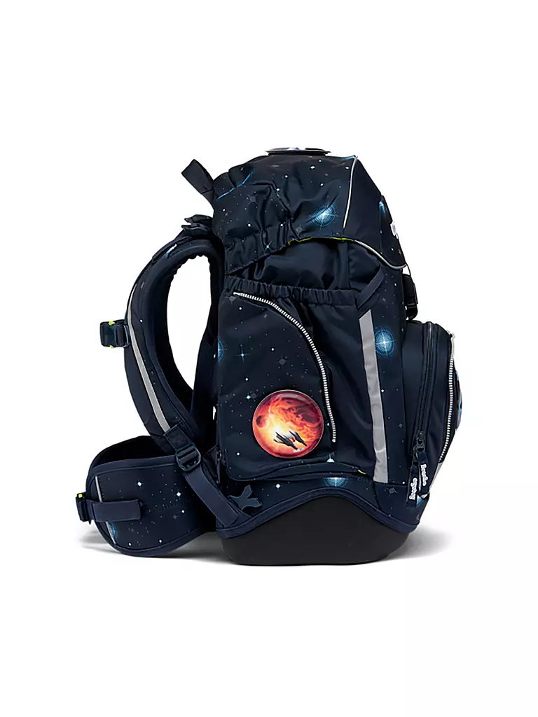 ERGOBAG Schultaschen Set 6tlg PACK Galaxy Glow - KoBärnikus  dunkelblau