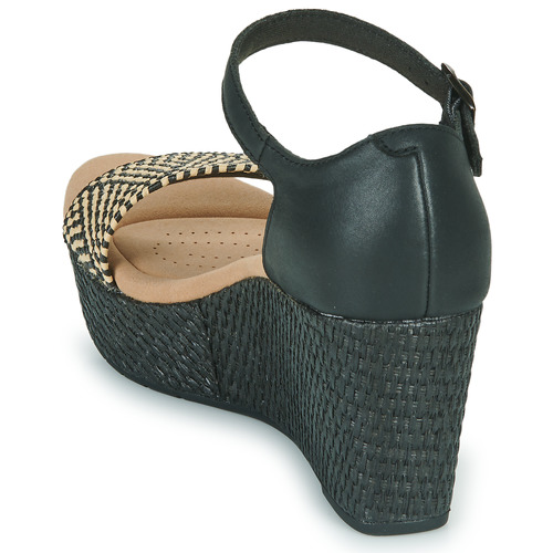 Clarks - ROSE EASE - Noir / Beige