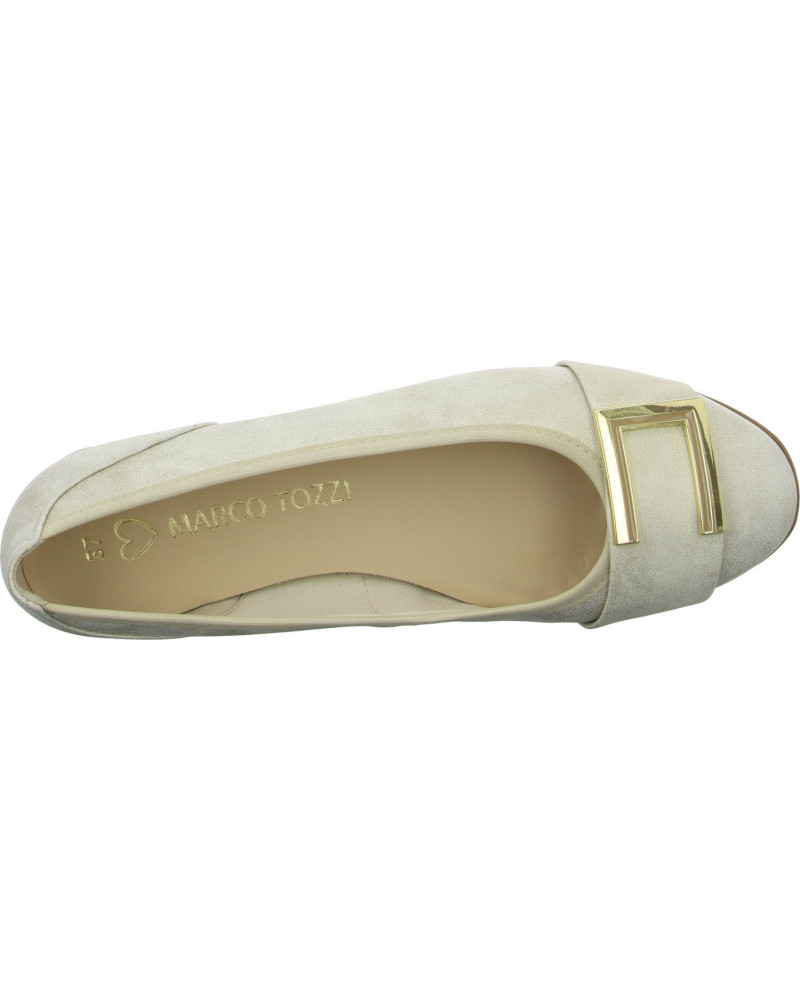 Marco Tozzi - Ballerina - Metallic