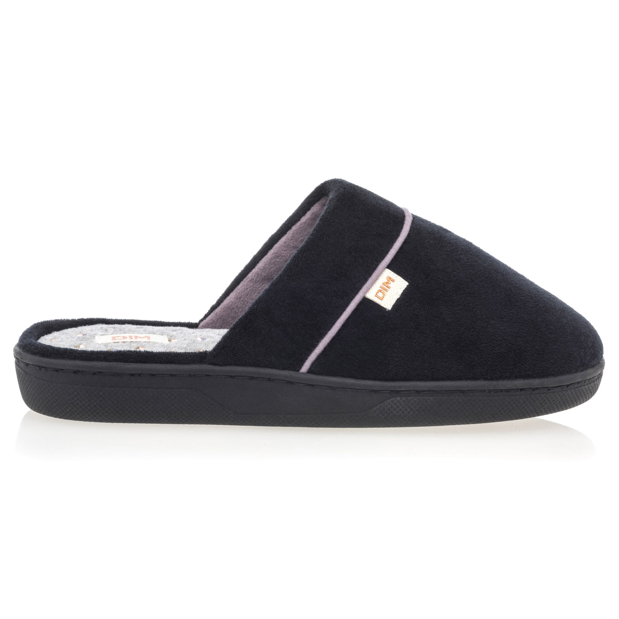 Pantoufles mules Femme noir