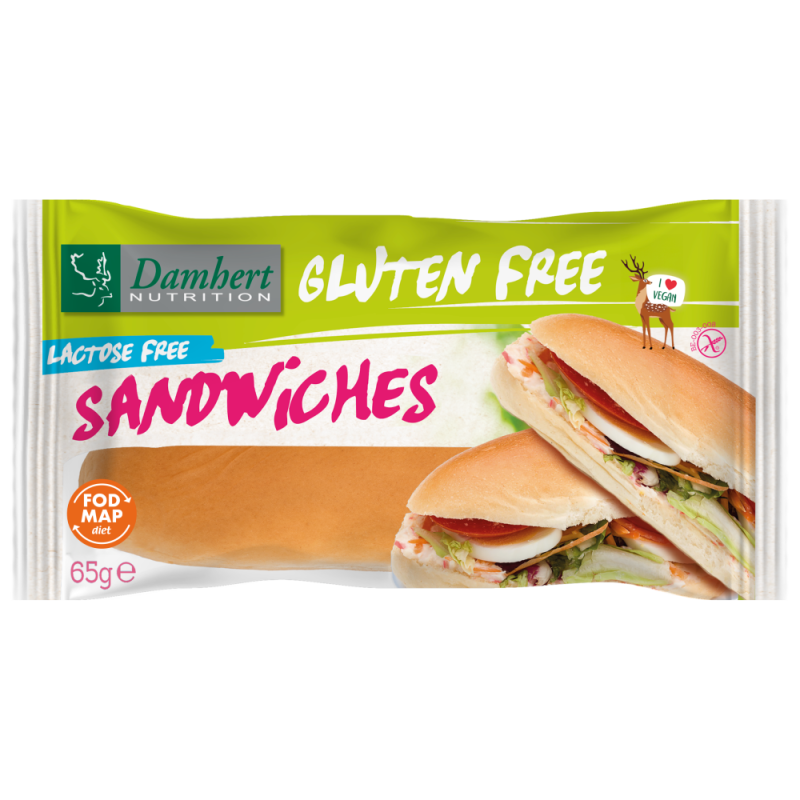 Damhert Sandwiches Glutenvrij 65g