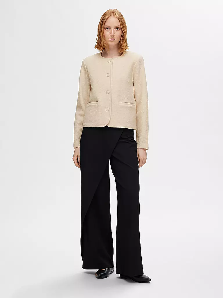 SELECTED FEMME Strickjacke SLFDARLA  creme
