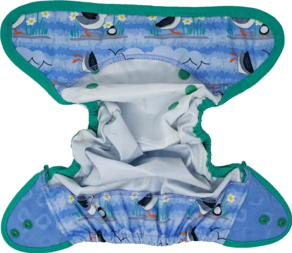 Close Caboo bleindlæg, Blue Puffin genanvendelig ble med lur 3-16 kg, 1 stk.