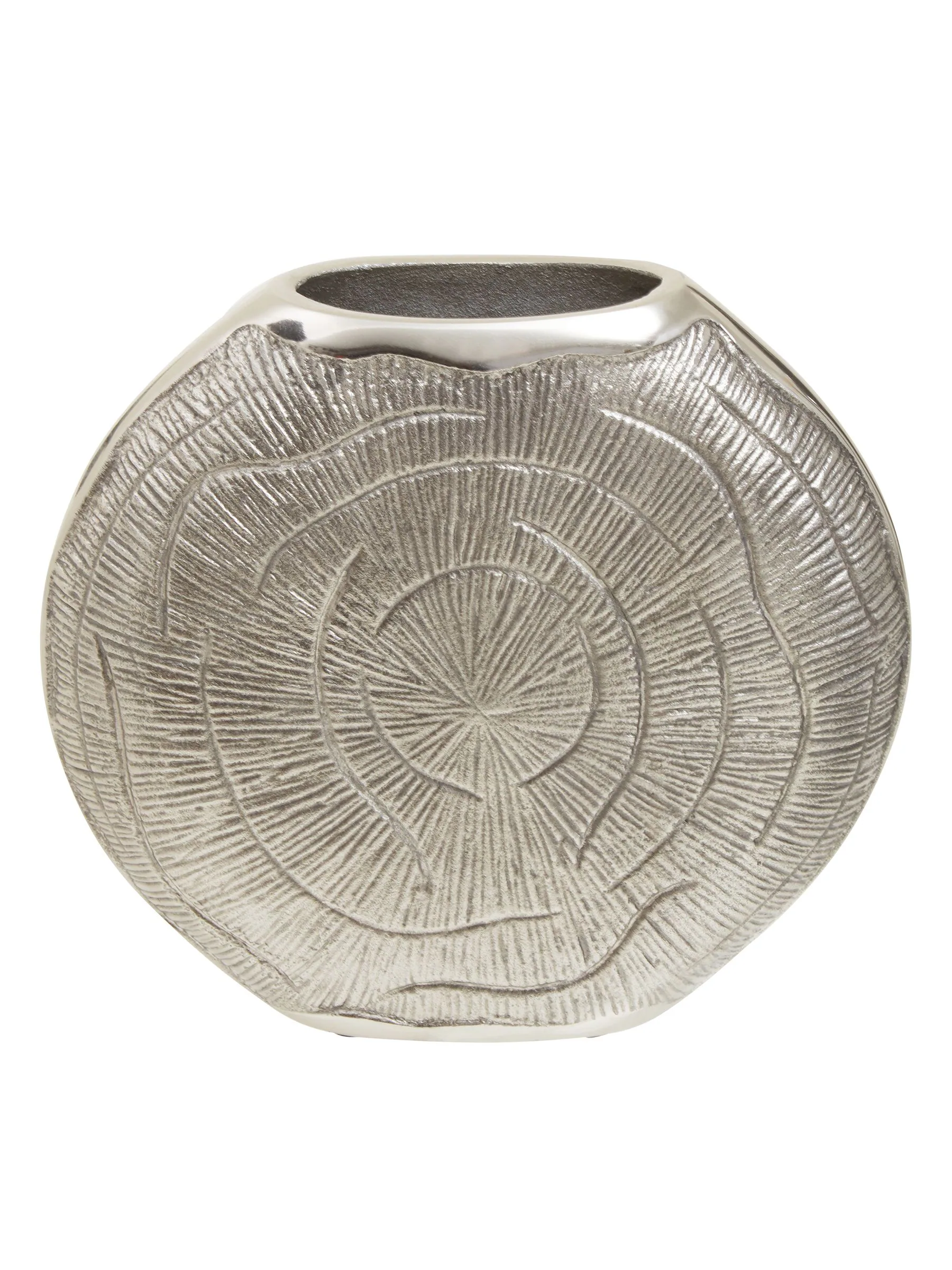 Fifty Five South Small Silva Oak Effect Finish Vase