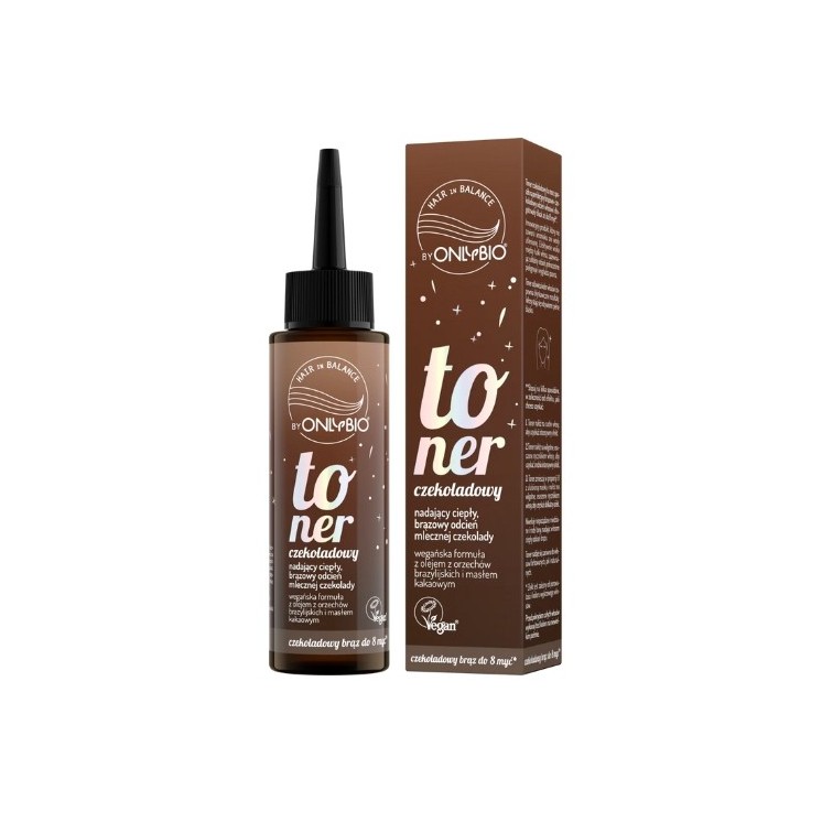 OnlyBio Hair in Balance Schokoladen-Haartoner 100 ml