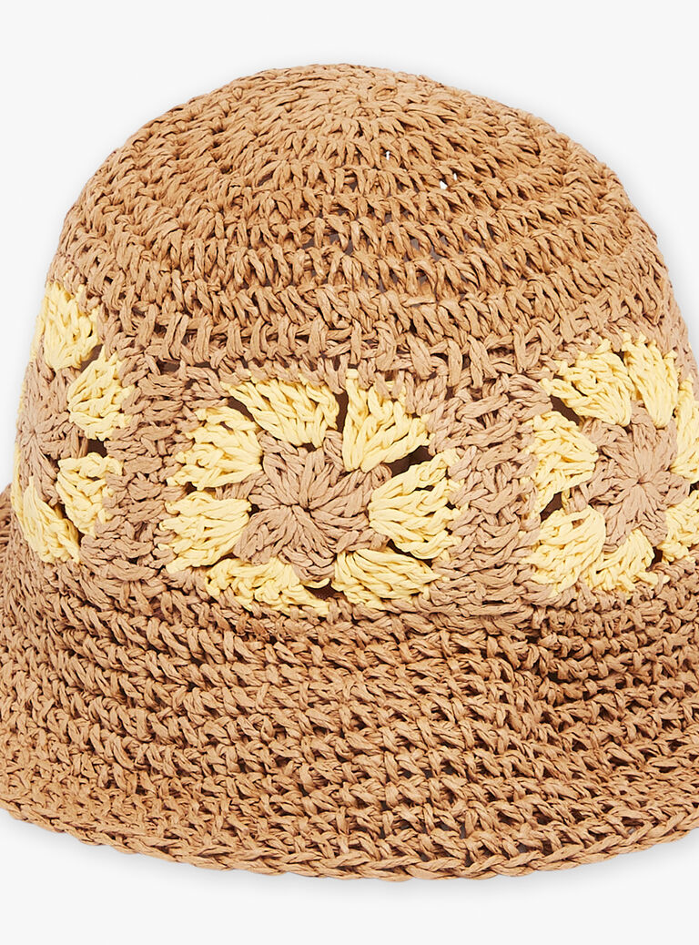 Chapeau de paille naturel