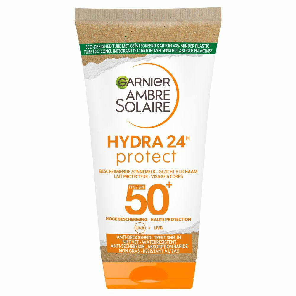 Garnier Ambre Solaire Hydra 24 Zonnebrandmelk SPF 50 Reisformaat50 ml