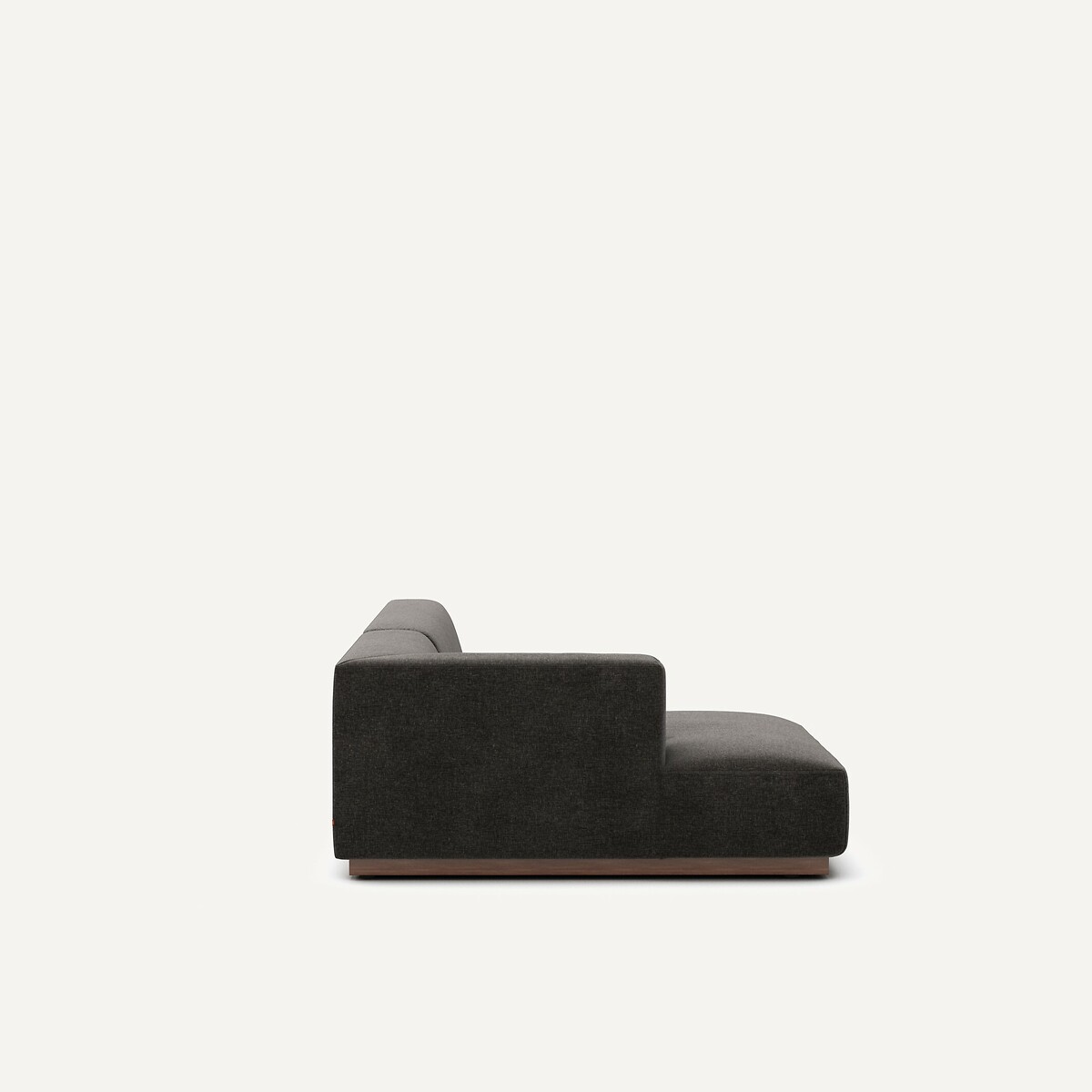 AM.PM<br>Sofá de canto esquerdo XL em veludo chenille, Jacopo