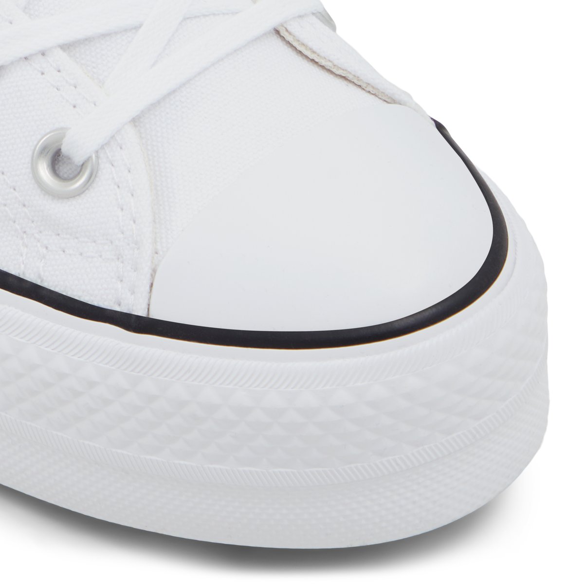 CONVERSE-Ctas_lift-hi-Baskets - Talon plat - Blanc