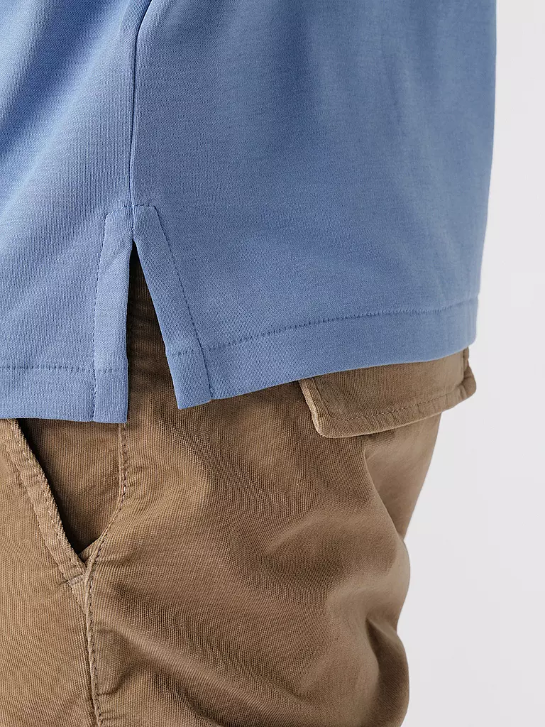 POLO RALPH LAUREN Poloshirt Custom Slim Fit hellblau