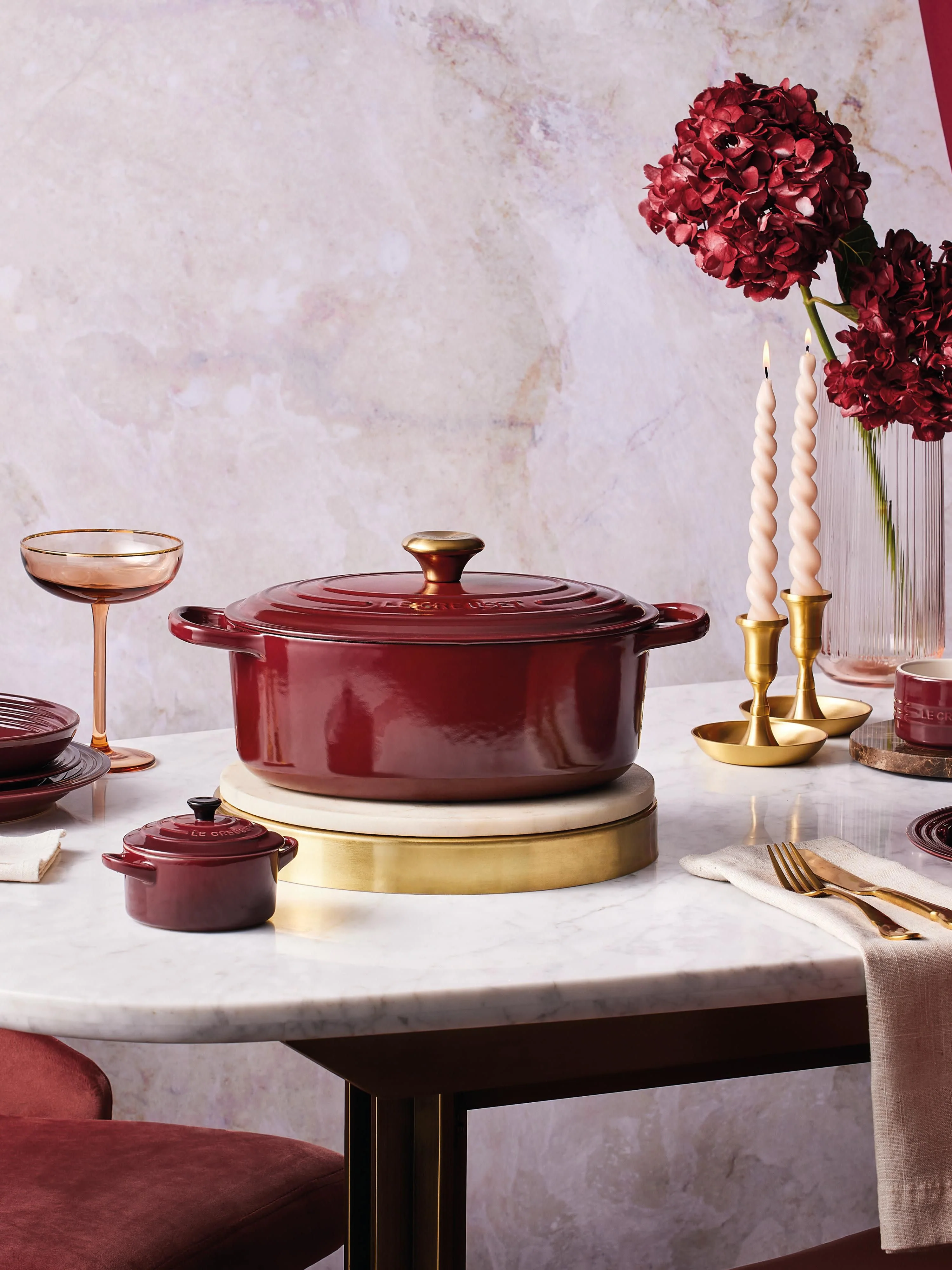 Ovale braadpan Signature Collection van gietijzer