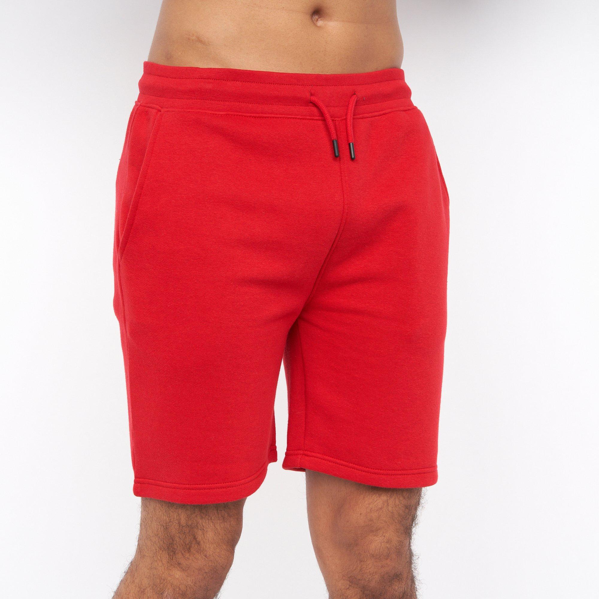 Crosshatch Fleece Back Shorts