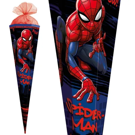 Roth Schultüte Marvel Spiderman mit Spezialborte, 85 cm, eckig