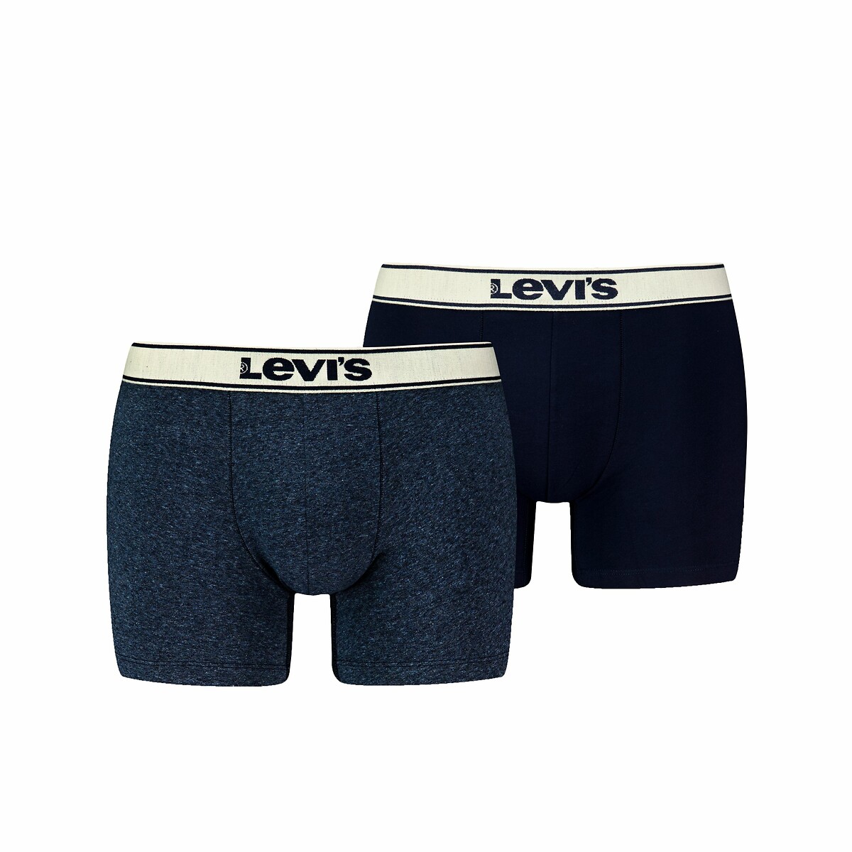 Conjunto de 2 cuecas boxer lisas da Levi's
