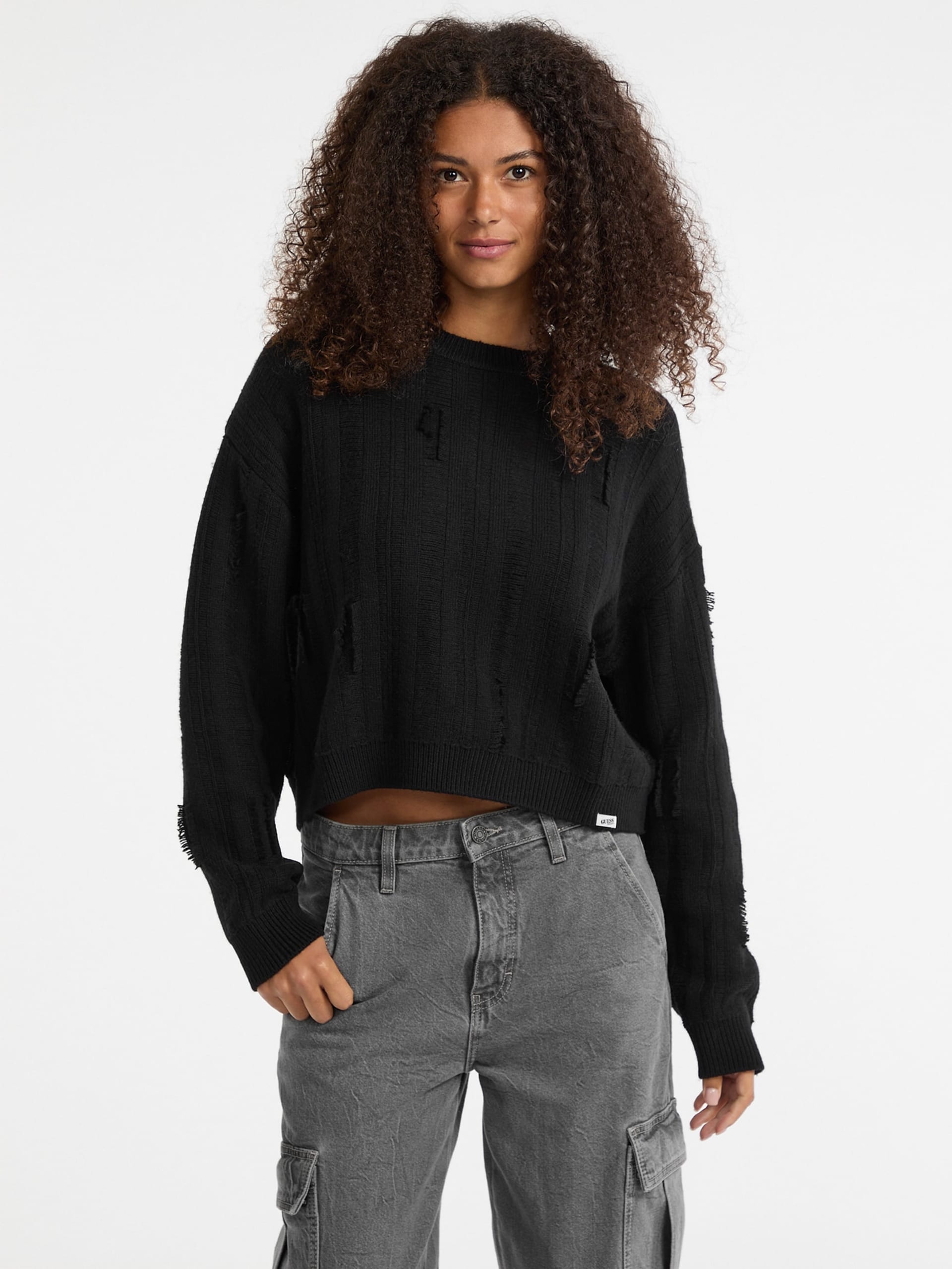 Suéter GUESS Originals Eco Distressed