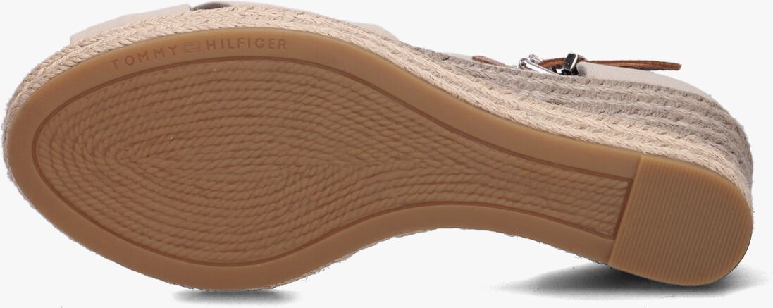 TOMMY HILFIGER beige tommy hilfiger espadrilles basic open toe mid wedge