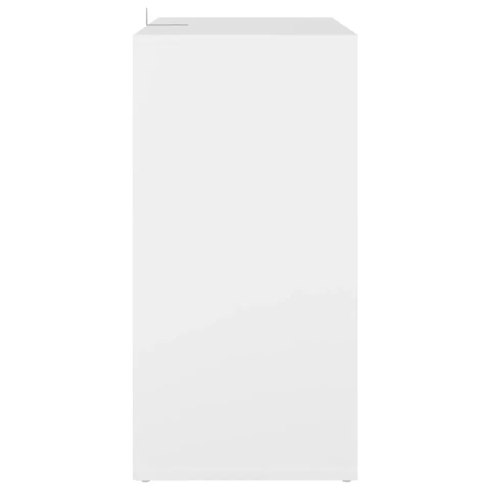 vidaXL - Schoenenkast - Wit - Bewerkt hout - 60 x 35 x 70 cm
