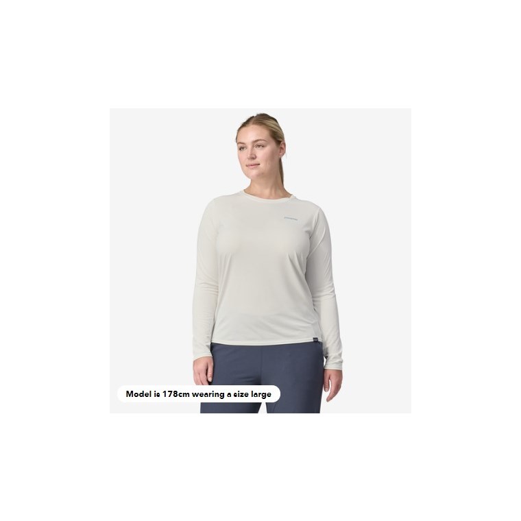 Patagonia W's L/S Cap Cool Daily Graphic Shirt - Waters