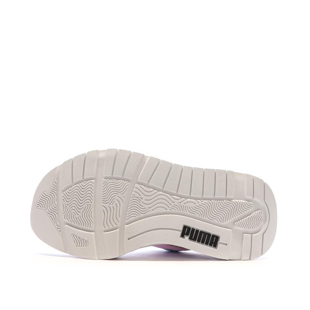 Puma Baskets Blanc/Rose/Vert Homme Puma Trinity
