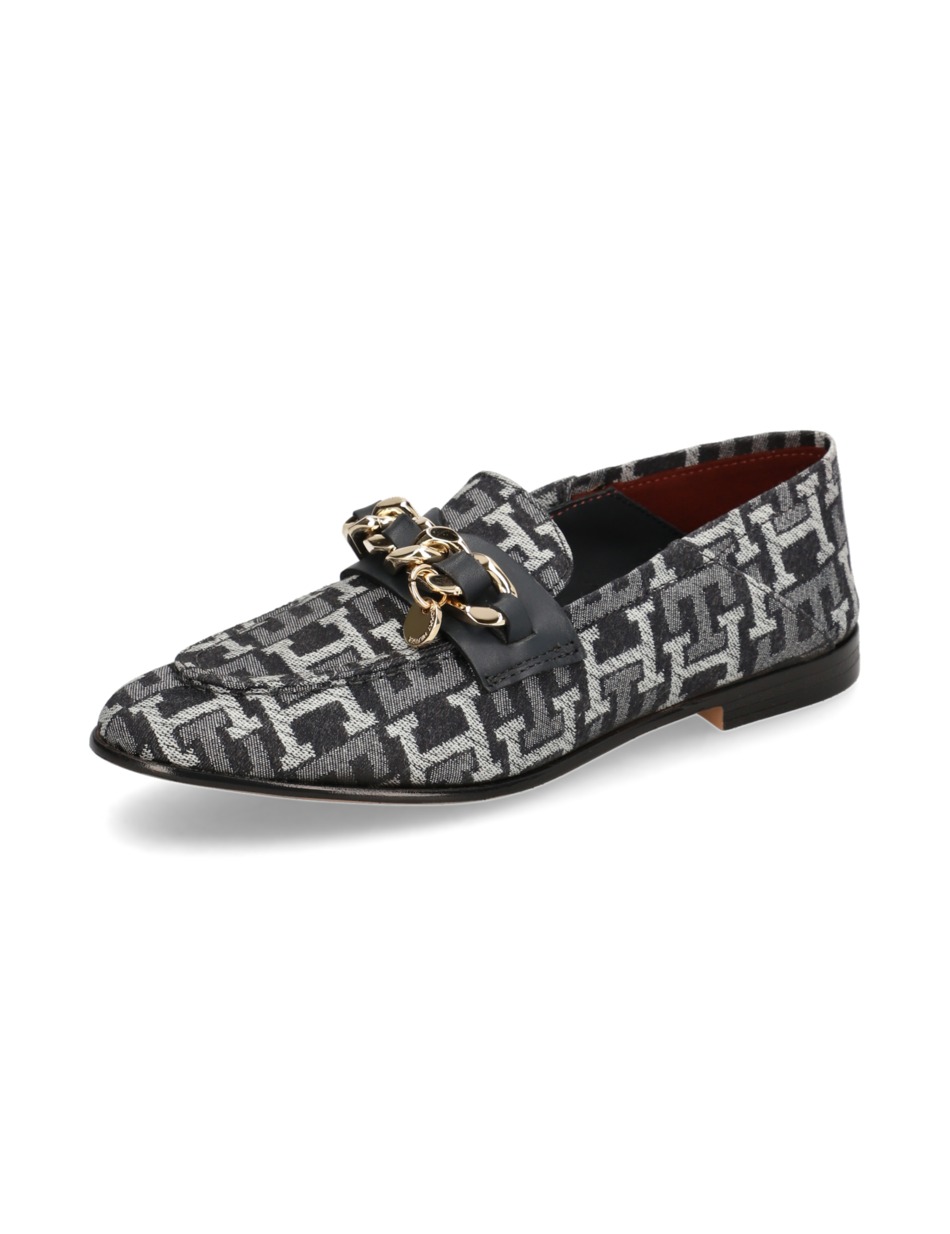 CHAIN LOAFER DENIM