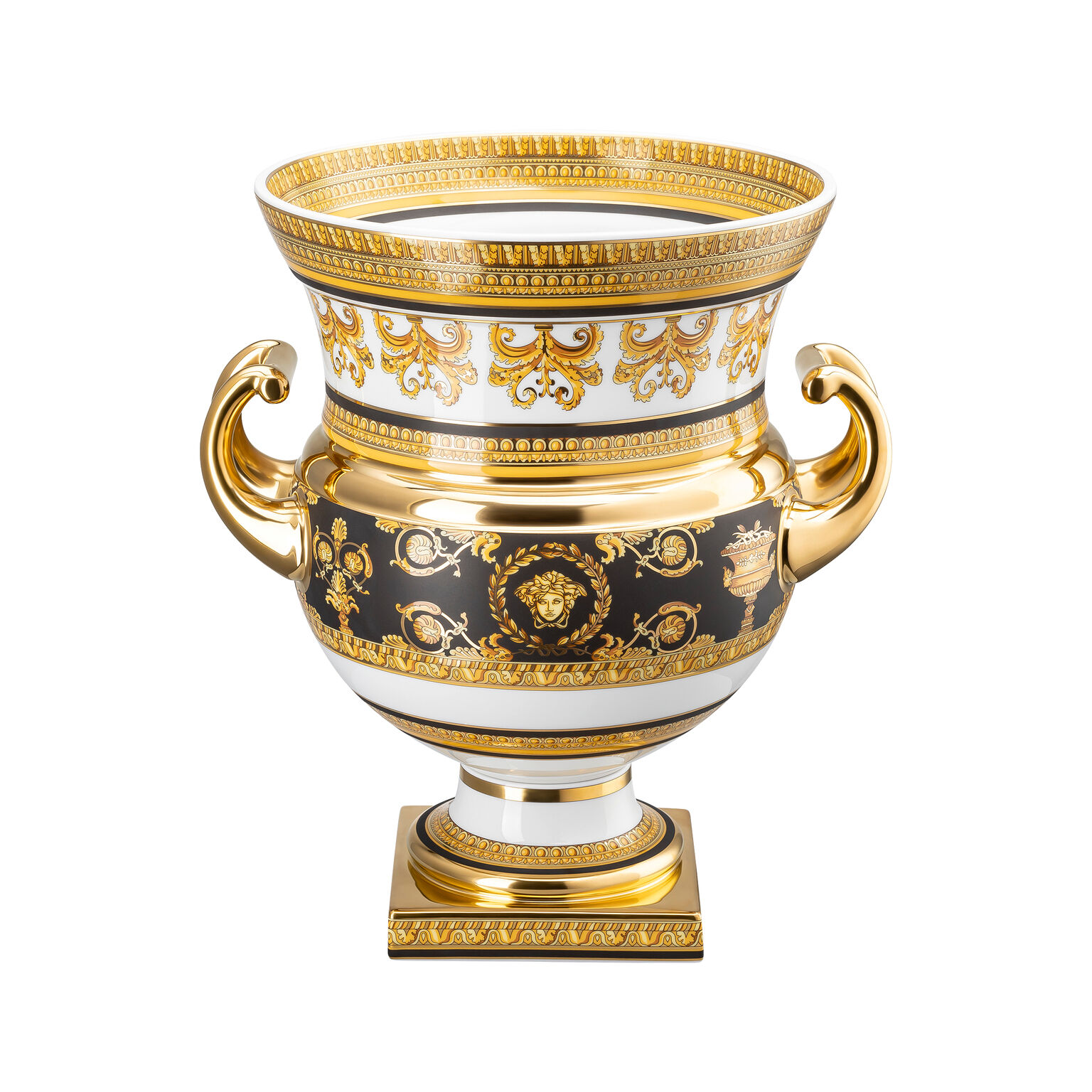 Amphora I Love Baroque Vase auf Fuß 33 cm