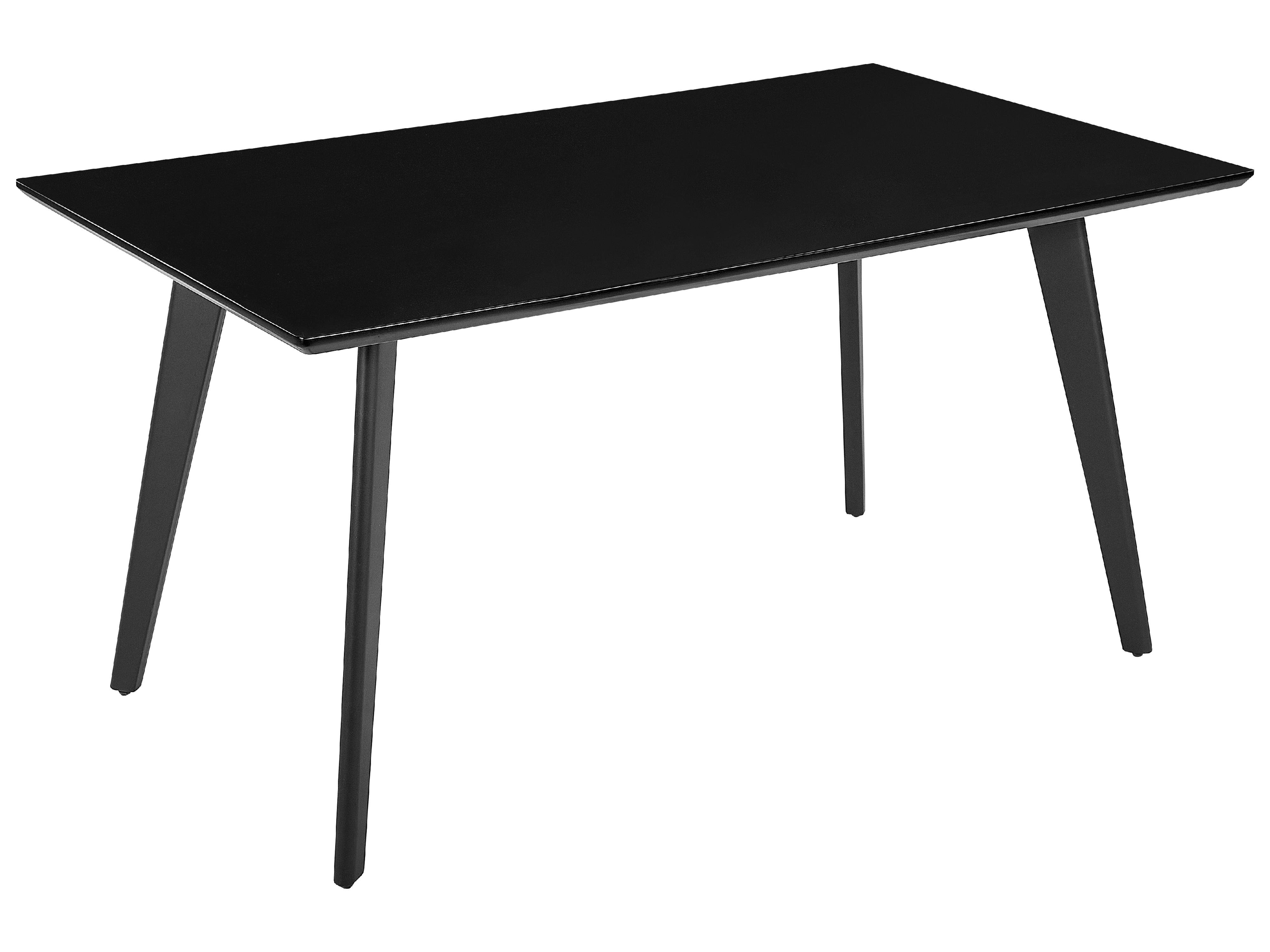 Eettafel DORCAS Zwart 90 cm 150 cm