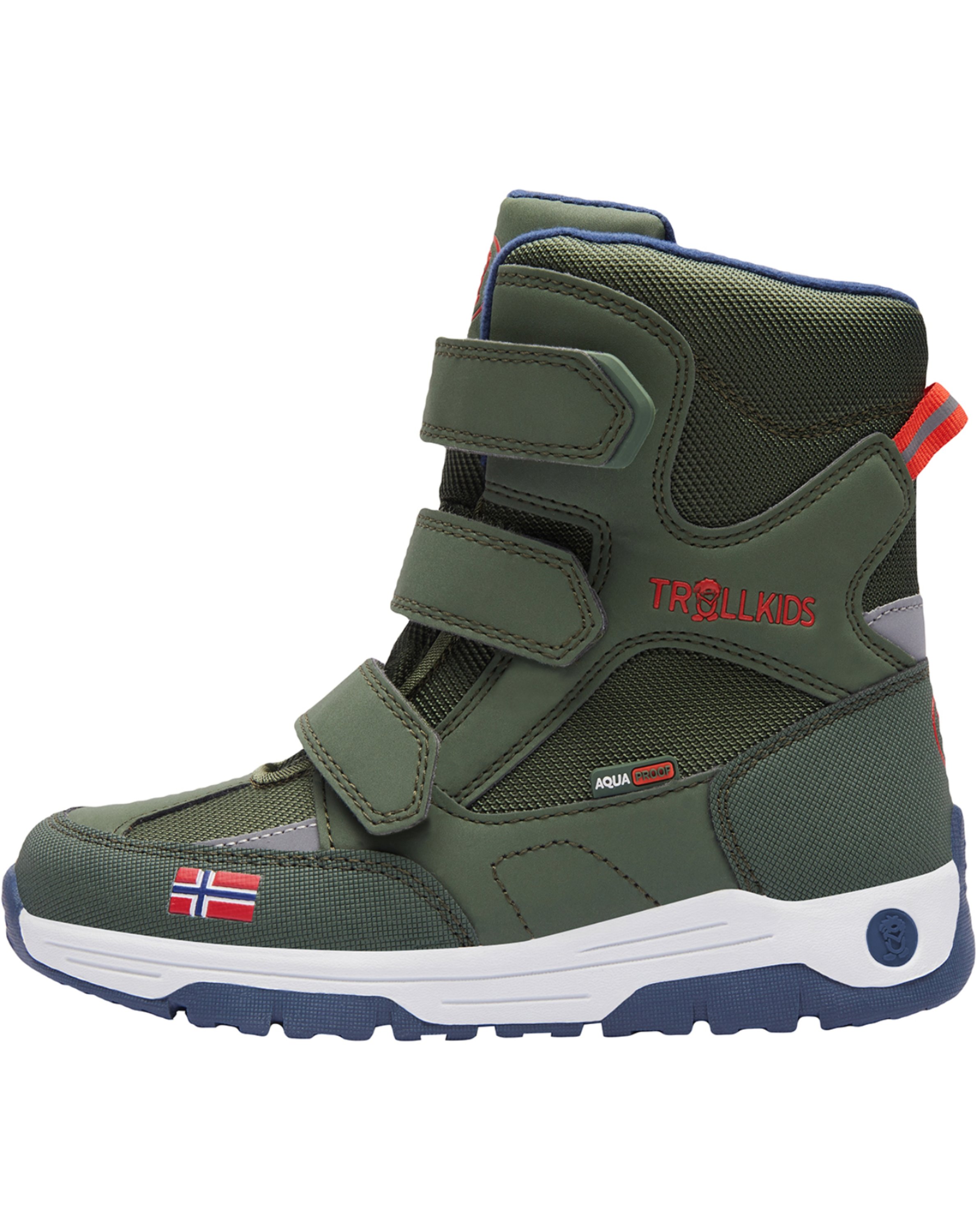 Klett-Boots LOFOTEN gefüttert in forest green/flame orange