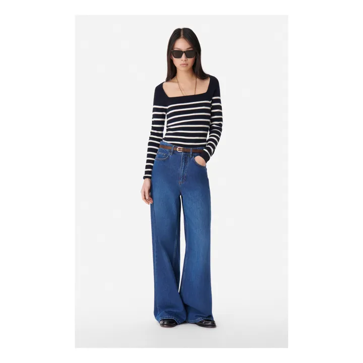 Vanessa Bruno Pull Carla Laine Mérinos | Bleu marine