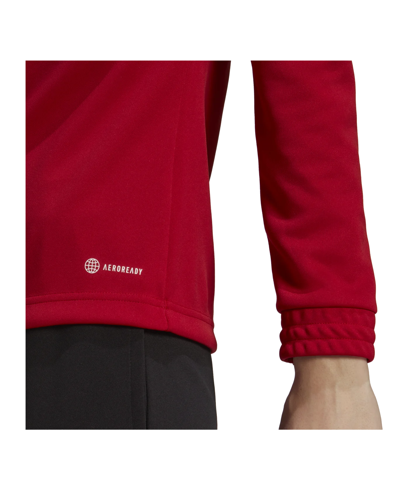 adidas Entrada 22 HalfZip Sweatshirt Damen Rot
