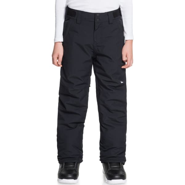 Pantalon de ski QUIKSILVER ESTATE YOUTH PT TRUE BLACK