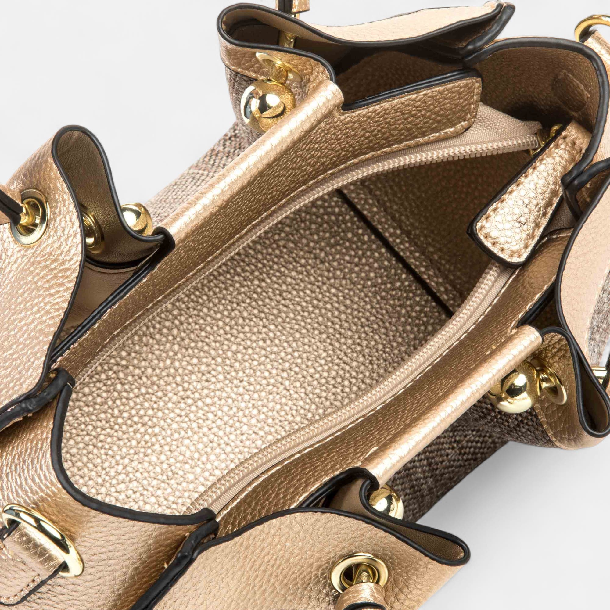 Sac à main taupe