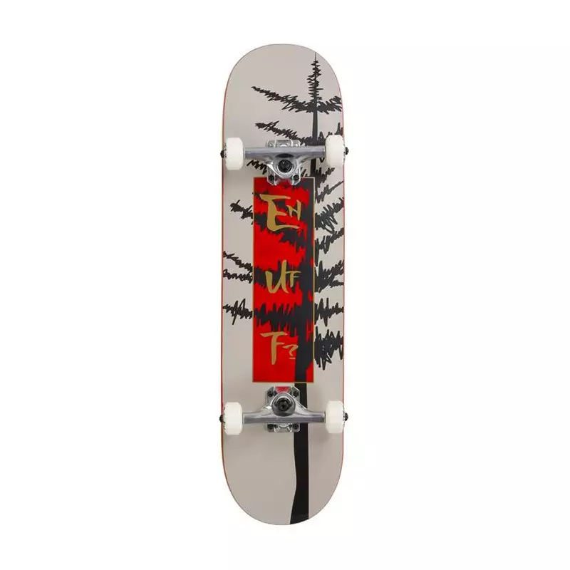 Skate ENUFF Evergreen Tree Complete Warm Grey/Red 8 x 32